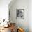 Harvest Farm Hands Eating Lunch Served by Their Wives in Kitchen of Farmhouse-Alfred Eisenstaedt-Framed Photographic Print displayed on a wall