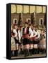 Harvest Festival Celebrations in Rynek Glowny Square, Krakow, Poland-Christopher Rennie-Framed Stretched Canvas