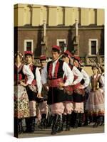 Harvest Festival Celebrations in Rynek Glowny Square, Krakow, Poland-Christopher Rennie-Stretched Canvas