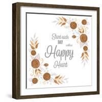 Harvest Floral II-Andi Metz-Framed Art Print