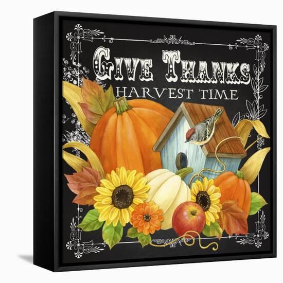 Harvest Greetings II-Jane Maday-Framed Stretched Canvas