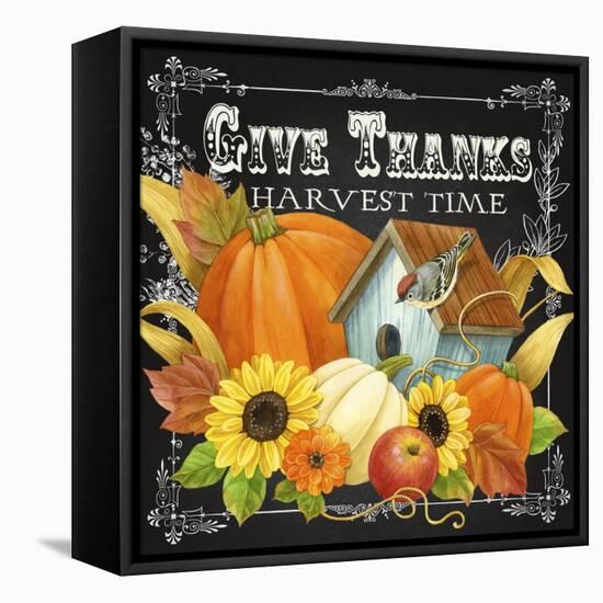Harvest Greetings II-Jane Maday-Framed Stretched Canvas