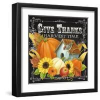 Harvest Greetings II-Jane Maday-Framed Art Print