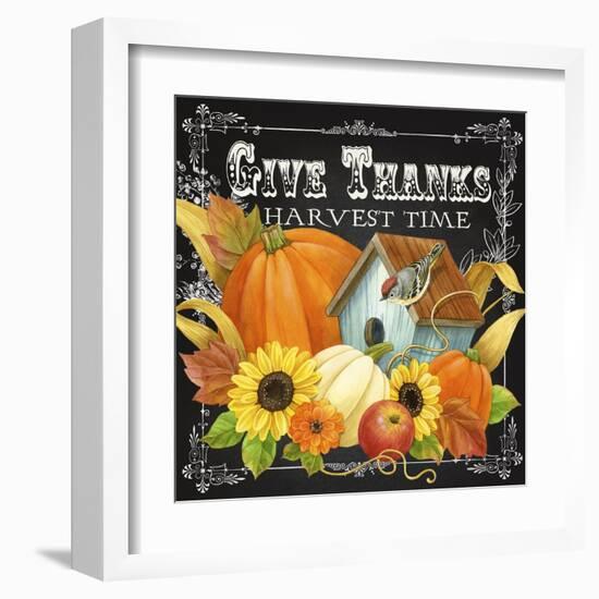 Harvest Greetings II-Jane Maday-Framed Art Print