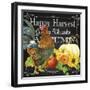 Harvest Greetings III-Jane Maday-Framed Art Print