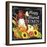 Harvest Greetings IV-Jane Maday-Framed Art Print
