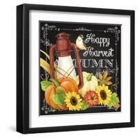 Harvest Greetings IV-Jane Maday-Framed Art Print