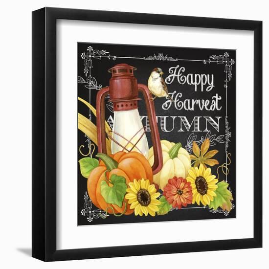 Harvest Greetings IV-Jane Maday-Framed Art Print