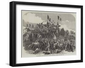 Harvest-Home at the Philanthropic Society's Farm-School, Redhill-null-Framed Giclee Print