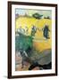 Harvest in Brittany-Paul Gauguin-Framed Art Print