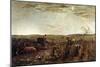 Harvest in Burgundy Painting by Charles Francois Daubigny (1817-1878) 1863 Sun. 1,72X2,94 M Paris,-Charles Francois Daubigny-Mounted Giclee Print