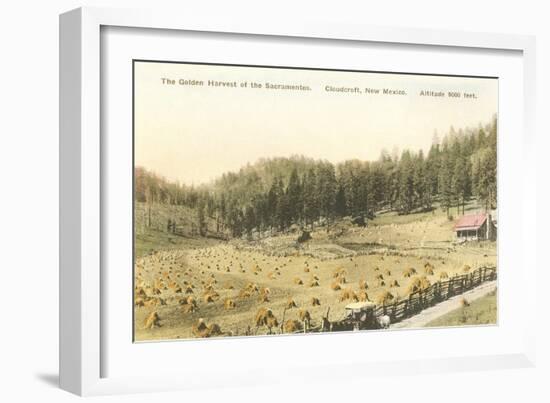 Harvest in Cloudcroft-null-Framed Art Print