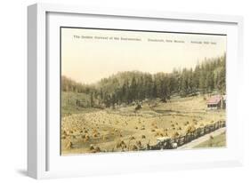 Harvest in Cloudcroft-null-Framed Art Print