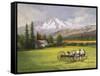 Harvest in the Rockies-John Zaccheo-Framed Stretched Canvas