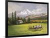 Harvest in the Rockies-John Zaccheo-Framed Premium Giclee Print