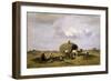 Harvest in Upper Bavaria-Desire Thomassin-Framed Premium Giclee Print