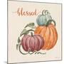 Harvest Jewels IV Pumpkins Sq-Janelle Penner-Mounted Art Print