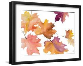 Harvest Leaves I-Lanie Loreth-Framed Art Print