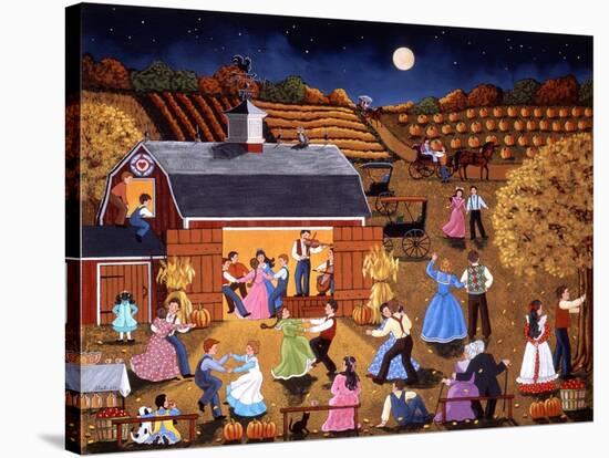 Harvest Moon Dance-Sheila Lee-Stretched Canvas