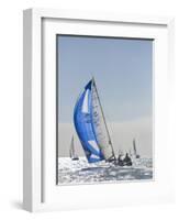 Harvest Moon Regatta, Galveston, Texas, USA-Russell Young-Framed Photographic Print