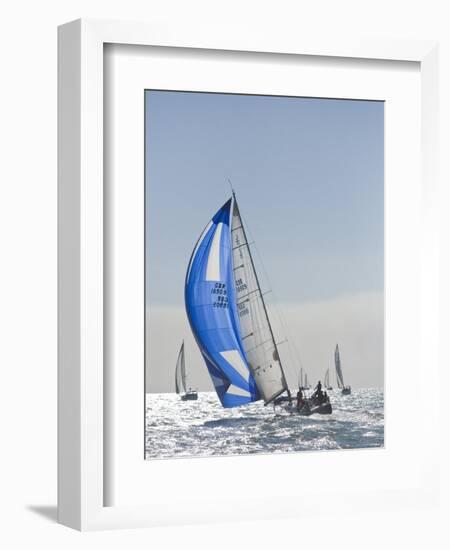 Harvest Moon Regatta, Galveston, Texas, USA-Russell Young-Framed Photographic Print