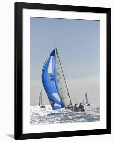 Harvest Moon Regatta, Galveston, Texas, USA-Russell Young-Framed Photographic Print