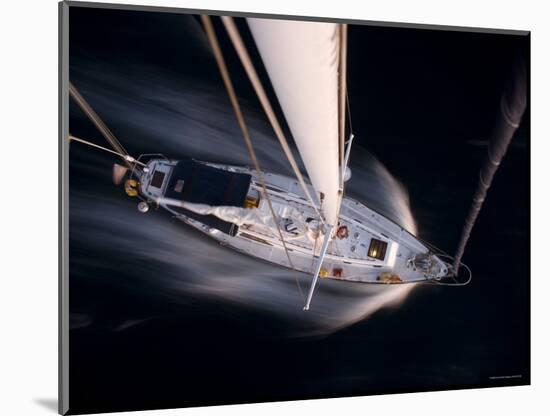 Harvest Moon Regatta, Galveston, Texas, USA-Russell Young-Mounted Photographic Print