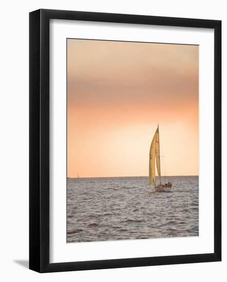 Harvest Moon Regatta, Galveston, Texas, USA-Russell Young-Framed Photographic Print