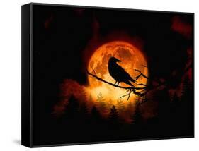 Harvest Moon-Julie Fain-Framed Stretched Canvas