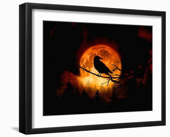 Harvest Moon-Julie Fain-Framed Art Print