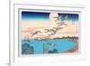 Harvest Moon-Ando Hiroshige-Framed Premium Giclee Print