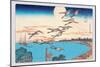 Harvest Moon-Ando Hiroshige-Mounted Art Print