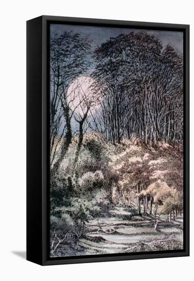 Harvest Moon-Jane Carpanini-Framed Stretched Canvas