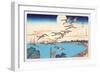 Harvest Moon-Ando Hiroshige-Framed Art Print