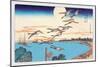 Harvest Moon-Ando Hiroshige-Mounted Art Print