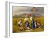 Harvest (Near Zell Am See), 1846/47-Ferdinand Georg Waldmüller-Framed Giclee Print