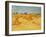 Harvest. Oil on canvas.-Vincent van Gogh-Framed Giclee Print