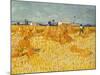 Harvest. Oil on canvas.-Vincent van Gogh-Mounted Giclee Print