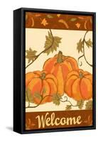 Harvest Pumpkin-Nicholas Biscardi-Framed Stretched Canvas