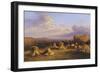 Harvest Scene, 1876-George Cole-Framed Giclee Print