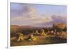 Harvest Scene, 1876-George Cole-Framed Giclee Print