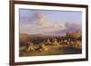 Harvest Scene, 1876-George Cole-Framed Giclee Print