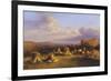 Harvest Scene, 1876-George Cole-Framed Giclee Print