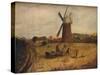 Harvest Scene, c1814-1859, (1914)-James Stark-Stretched Canvas