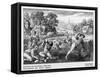 Harvest Scene in 17th Century Germany-null-Framed Stretched Canvas