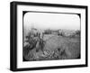 Harvest Scene on the North American Prairies, Late 19th or Early 20th Century-George Philip & Son-Framed Photographic Print