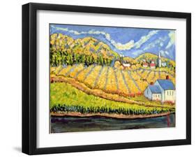 Harvest, St. Germain, Quebec-Patricia Eyre-Framed Giclee Print