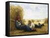 Harvest Time, 1878-Julien Dupre-Framed Stretched Canvas