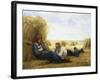 Harvest Time, 1878-Julien Dupre-Framed Giclee Print