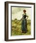 Harvest Time, 1890-Julien Dupré-Framed Giclee Print